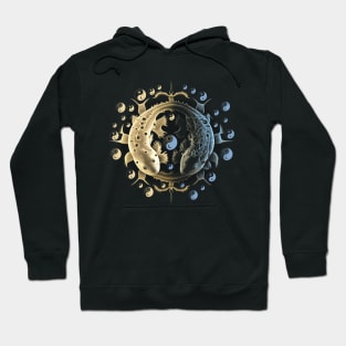 Yin Yang Axolotl Hoodie